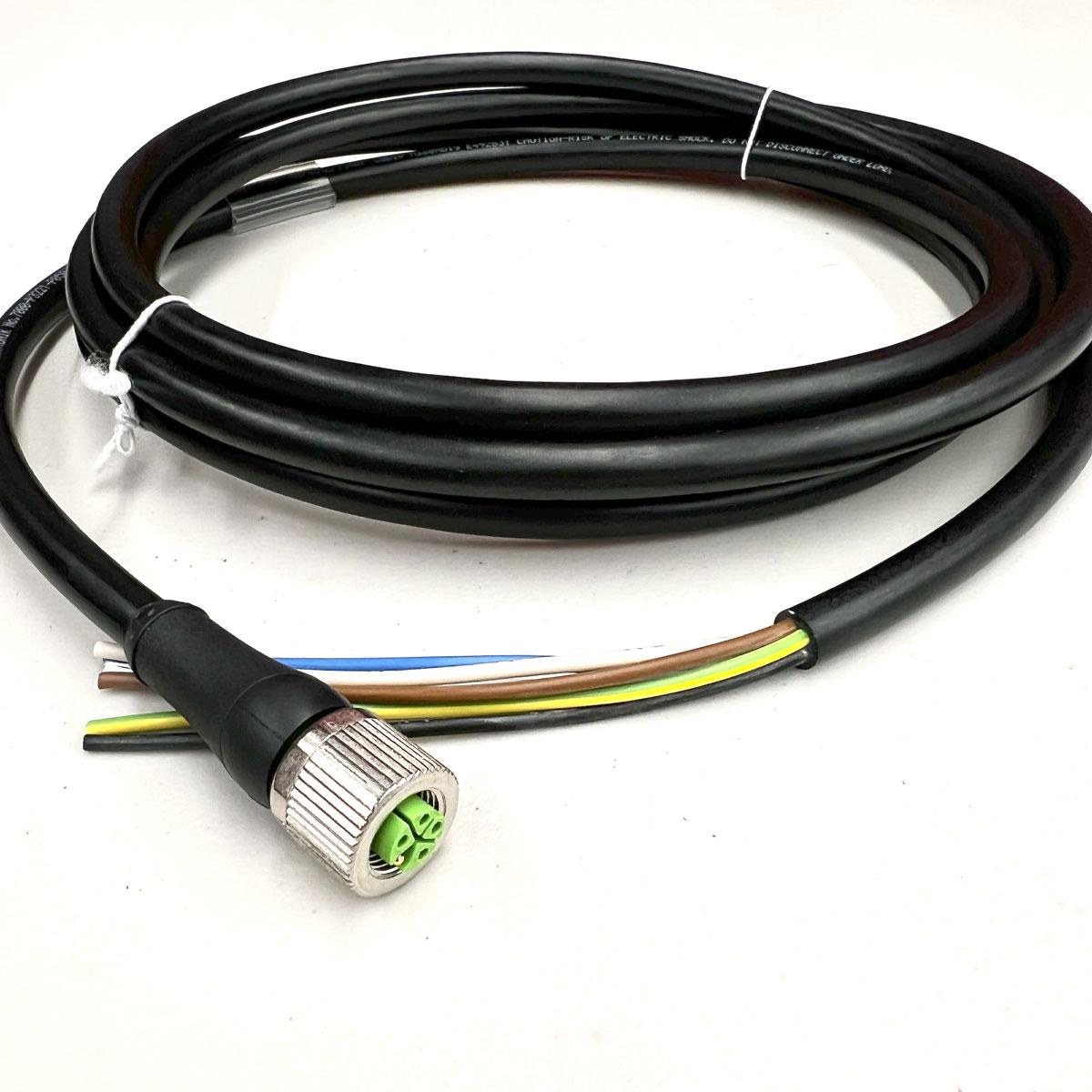 CB-M12K5PF-5M | M12 K Code 5P female to Open Cable image 1