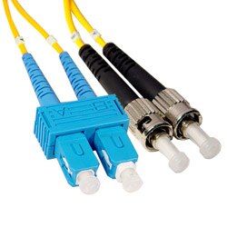 CBF-SC02ST-SD | SC To ST 2 Meter Single-Mode Duplex Cable image 1