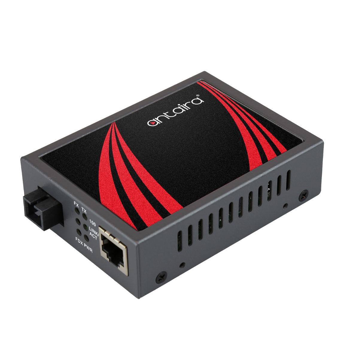 EMC-0201-SC-WB-S2 | 10/100TX To 10/100FX Single Fiber Media Converter image 1