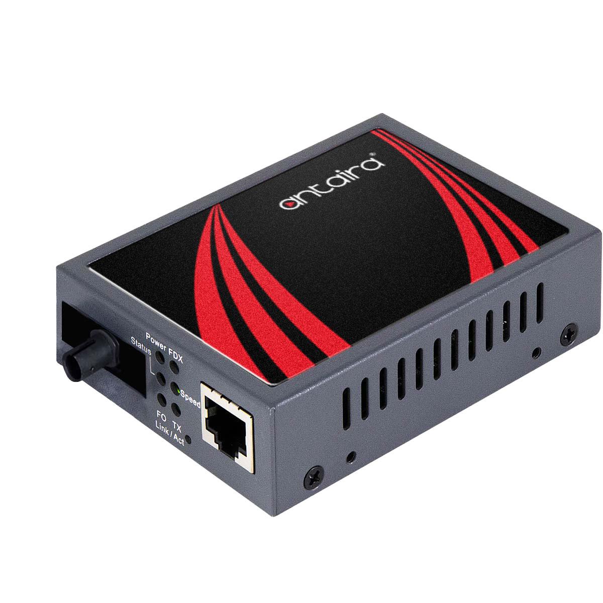 EMC-0201-ST-WB-M | 10/100TX To 10/100FX Single Fiber Media Converter image 1