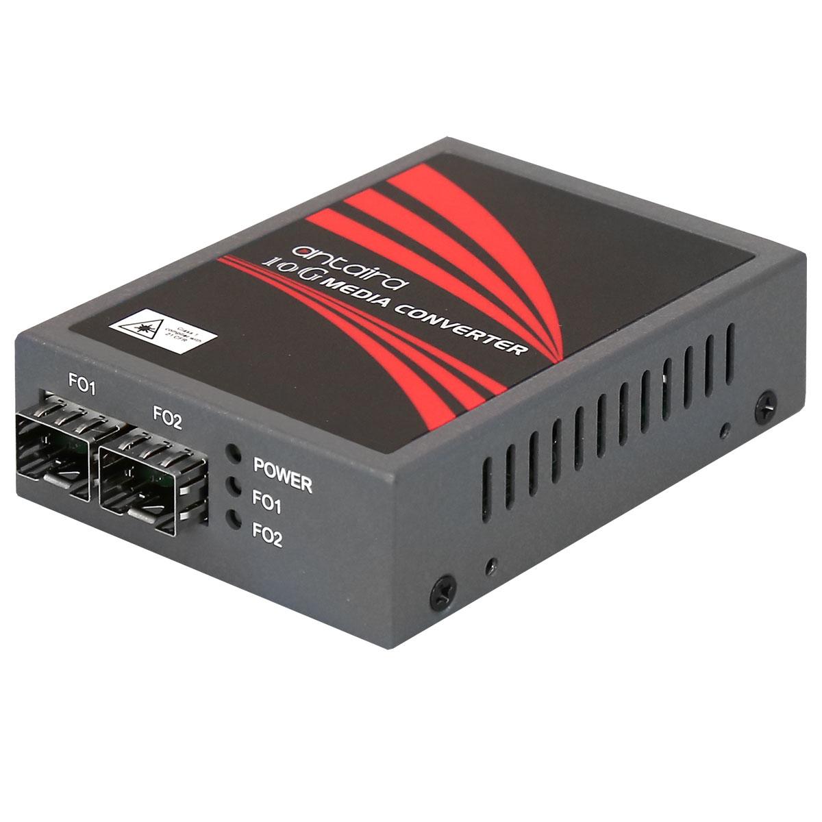 FCU-5002-SFP+ | 10GBase-R SFP+ to 10GBase-R SFP+ Media Converter image 1