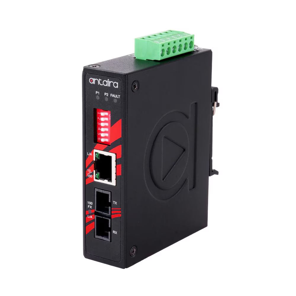 IMC-C100-M | Compact 10/100TX To 100FX Industrial Media Converter image 1