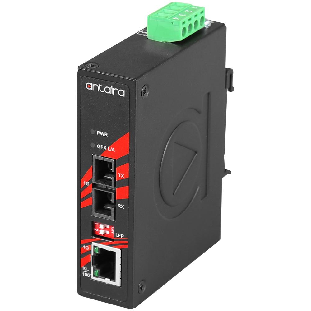 IMC-C1000-S4 | Compact Industrial Gigabit Ethernet Media Converter image 1
