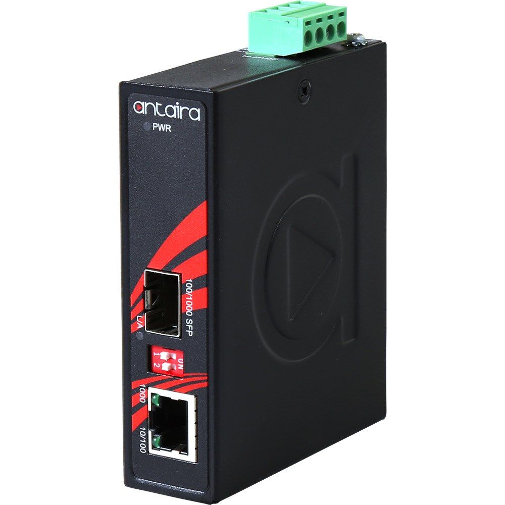 IMC-C1000-SFP-T | Compact Industrial Gigabit Ethernet Media Converter image 1