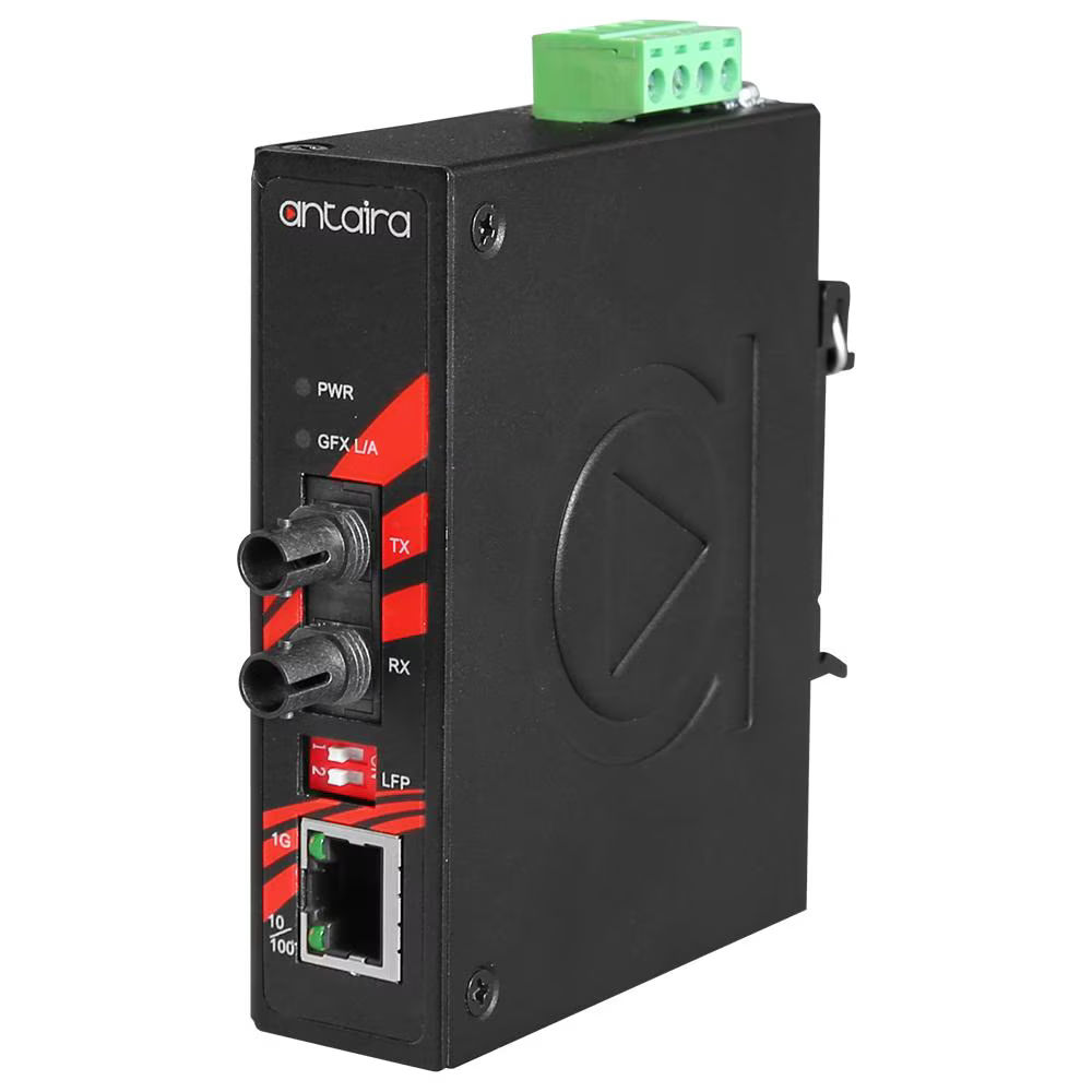 IMC-C1000-ST-M | Compact Industrial Gigabit Ethernet Media Converter image 1