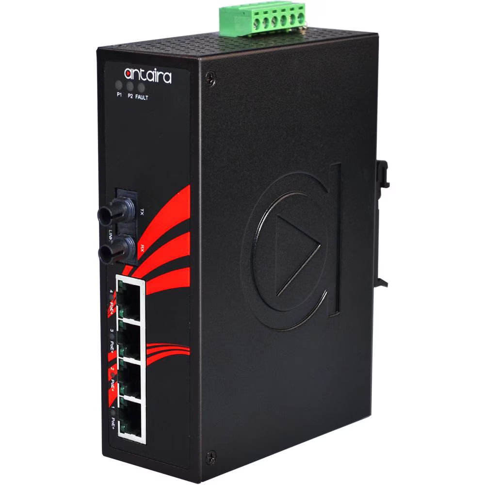 LNP-0501-ST-S3-24 | 5-Port Industrial PoE+ Unmanaged Ethernet Switch image 1