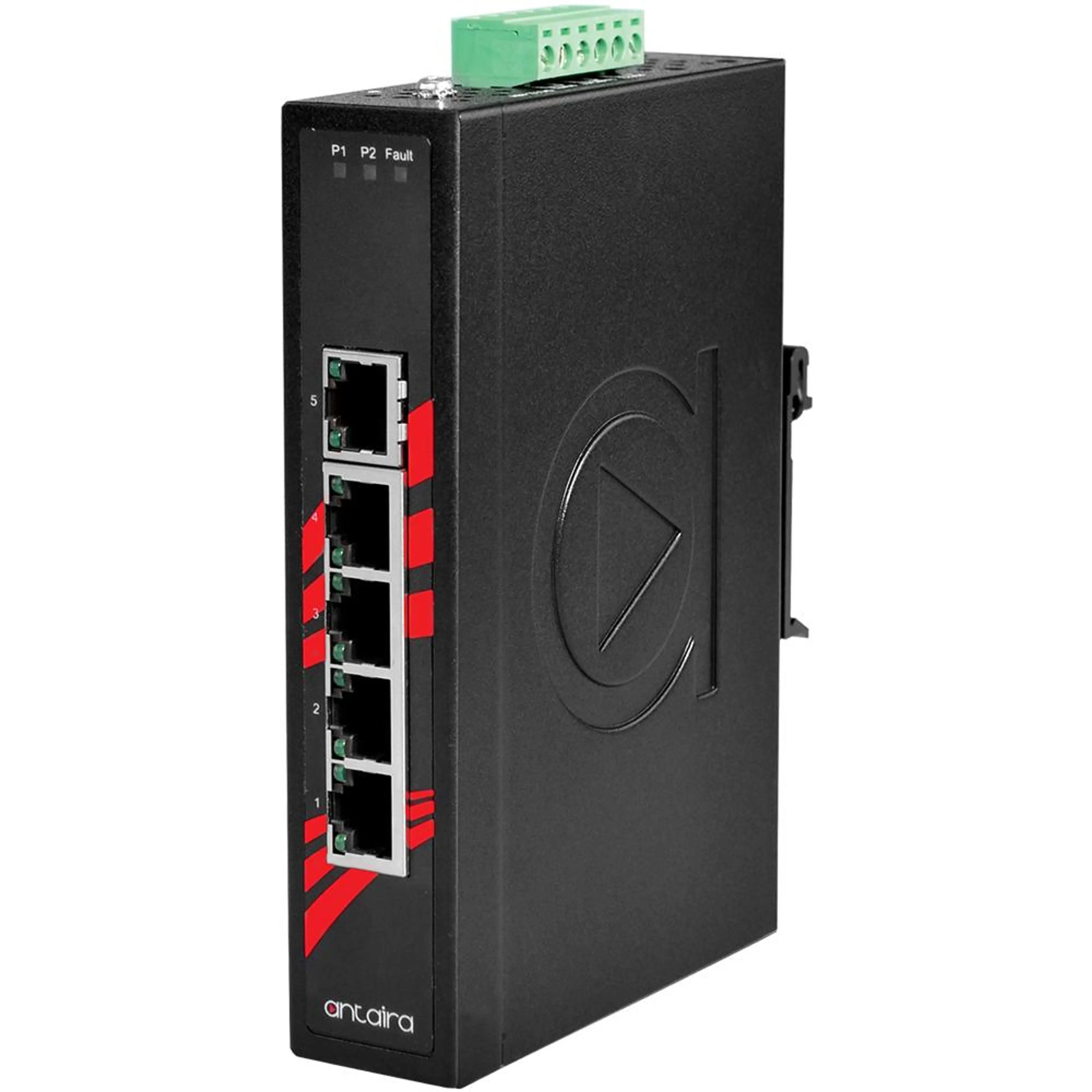 LNX-500A | 5-Port 10/100TX Slim Industrial Ethernet Switch