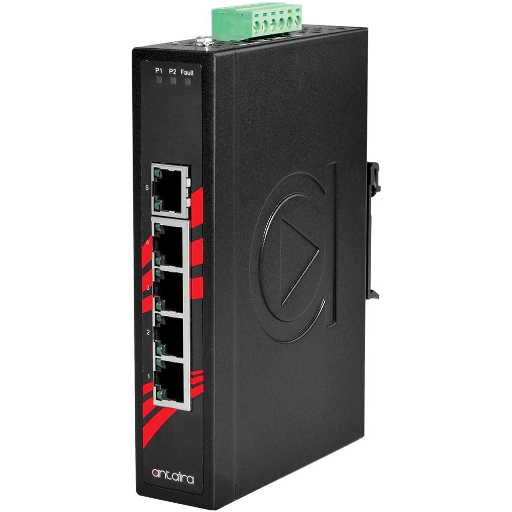 LNX-500AG-T | 5-Port 10/100/1000T Port Industrial Ethernet Switch image 1
