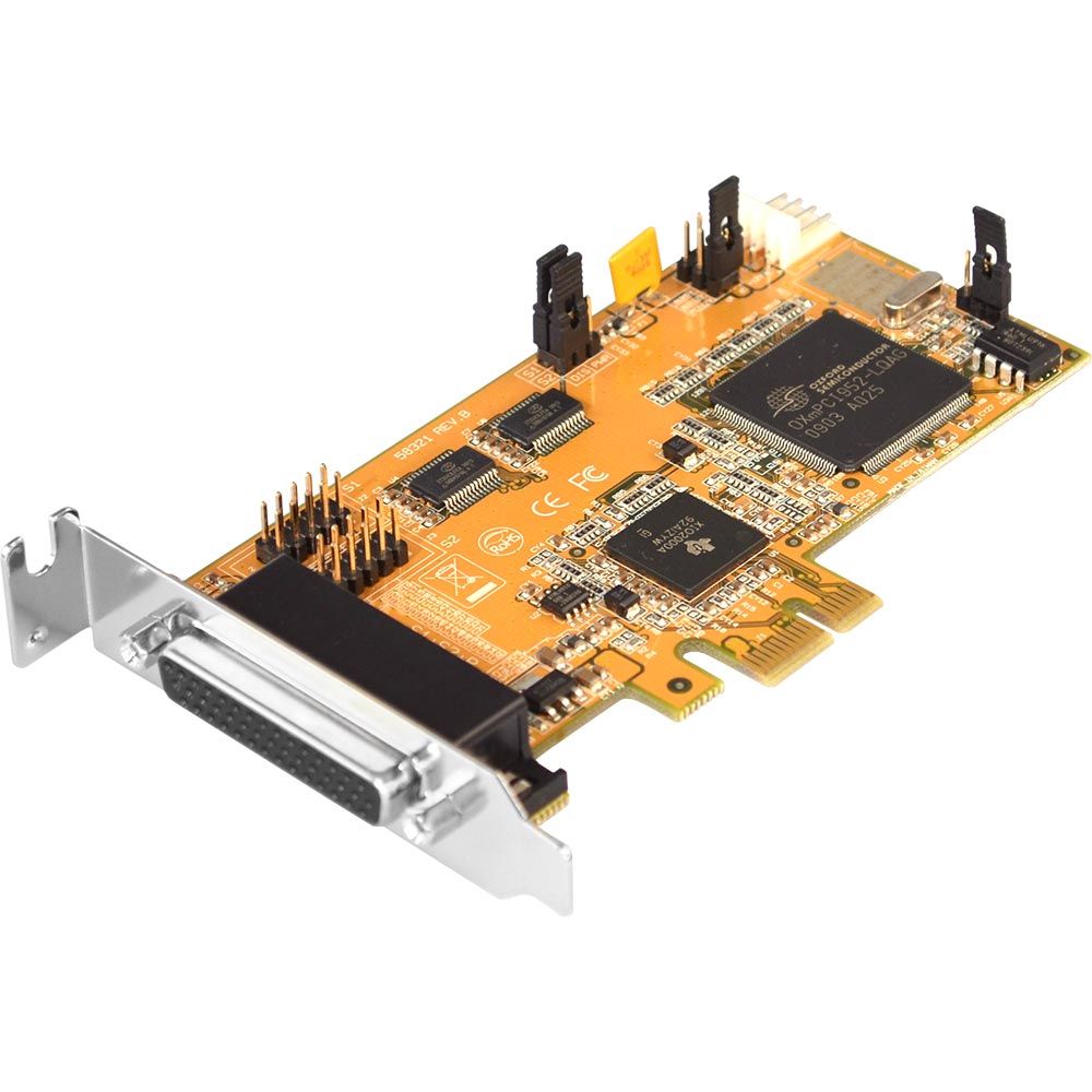 MSC-202ALP1 | 2-Port RS-232 + 1-port Parallel PCI Express Card image 1