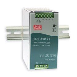 SDR-240-24 | 240 Watt 24 VDC Industrial Power Supply image 1