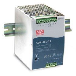 SDR-480-48 | 480 Watt 48 VDC Industrial Power Supply image 1