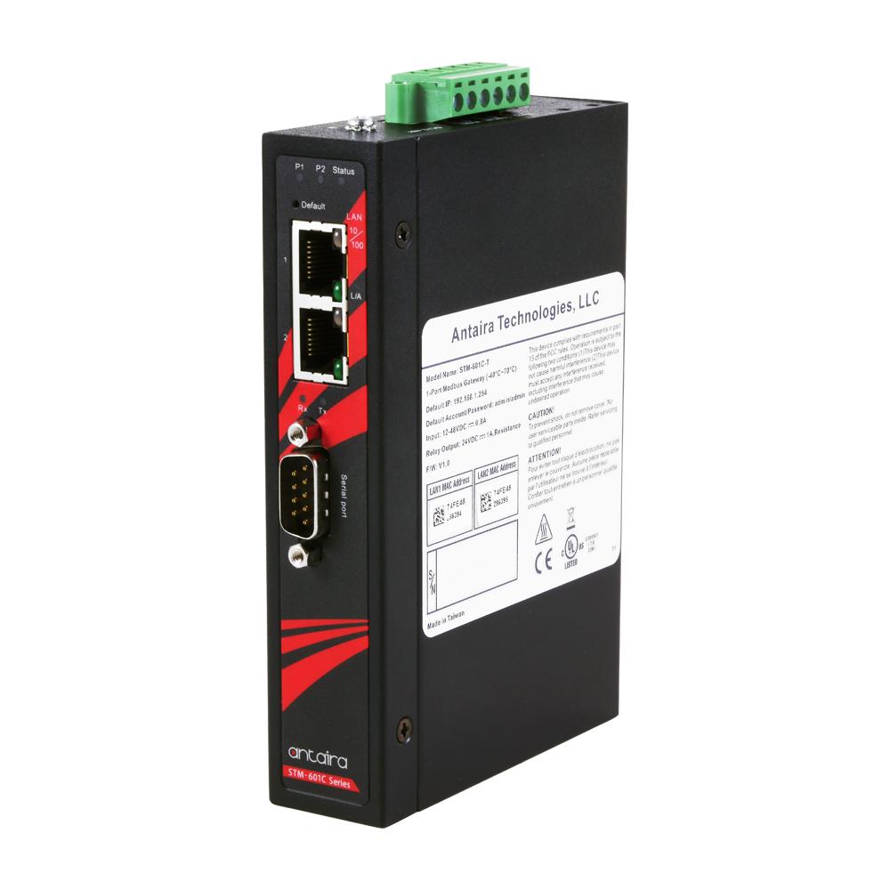 STM-601C | Industrial Modbus TCP to Serial RTU/ASCII Gateway image 1