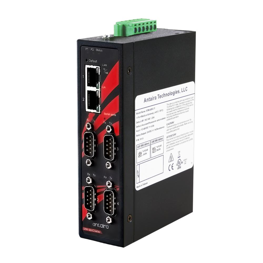 STM-604C | Industrial Modbus TCP to Serial RTU/ASCII Gateway. image 1