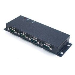 UTS-404A | Industrial 4-Port RS-232 to USB 2.0 High Speed Converter image 1