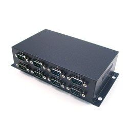 UTS-408A | Industrial 8-Port RS-232 to USB 2.0 High Speed Converter image 1