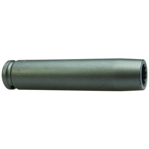 3316 | 3/8'' Sq. Extra Long Impact Socket, 1/2'', 6 pt, SAE, image 1