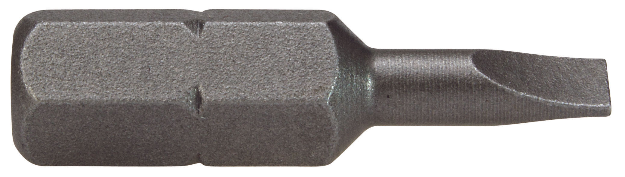 445-10X | 1/4 in. Limited Clearance Slotted Insert Bit, 4F-5R, 1 in. image 1
