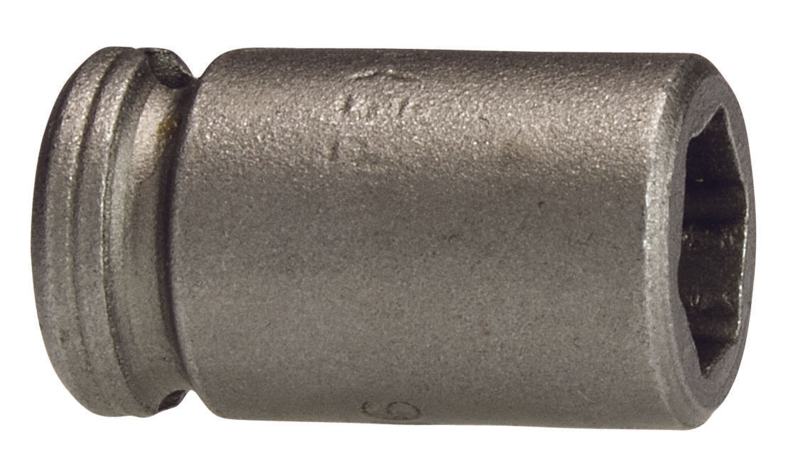 M1E12 | 1/4'' Sq. Impact Socket, 3/8'', Magnetic, SAE for predrilled holes image 1