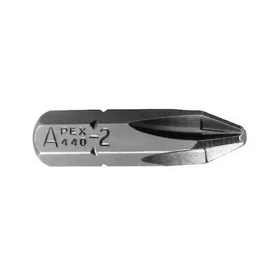 Apex 1/4'' Phillips insert bits image 1