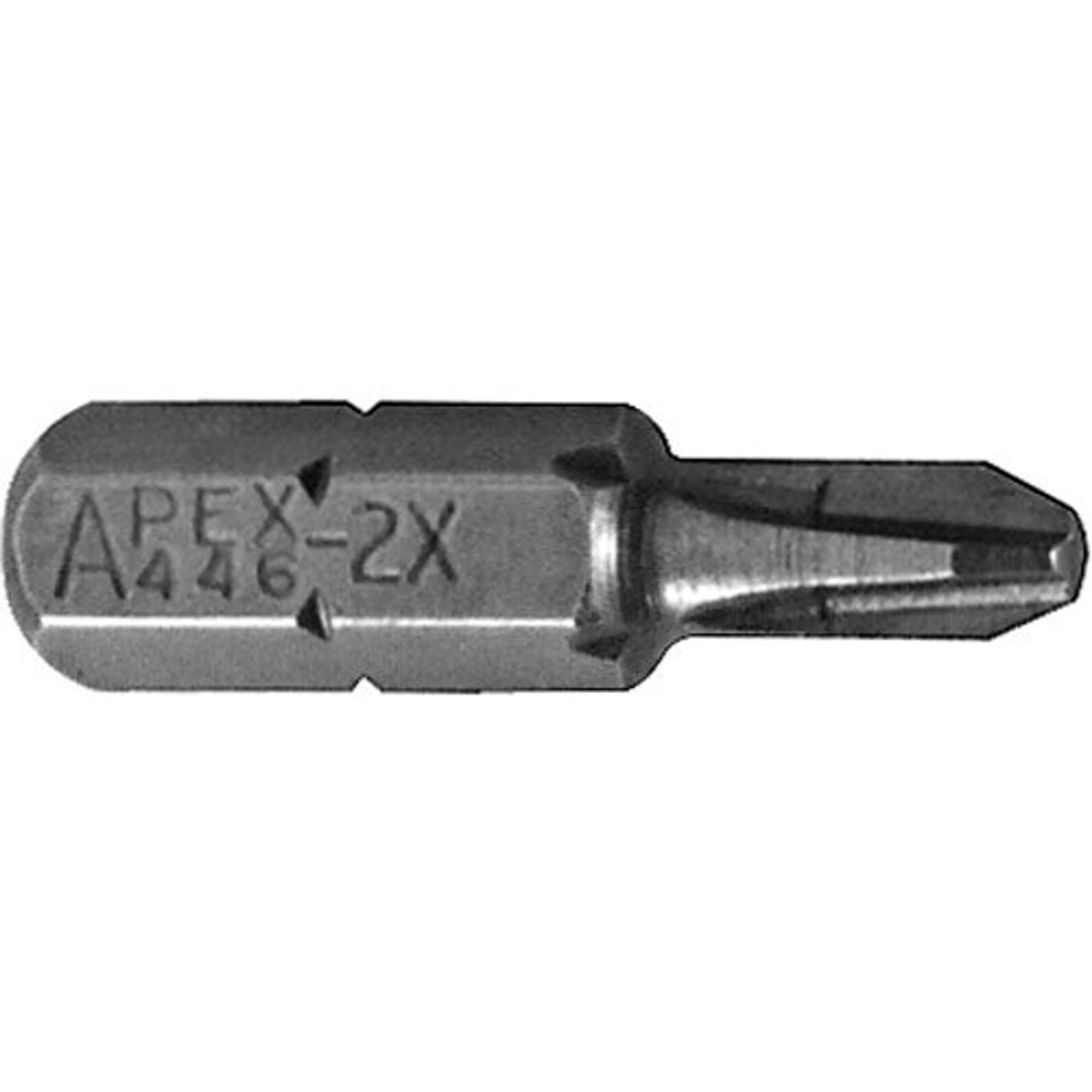 Apex 1/4'' Limited Clearance Phillips Bits