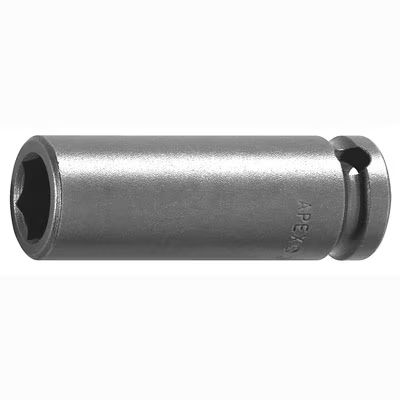 | 1/4'' Sq. Long Impact Socket, 3/16'', double hex, SAE image 1