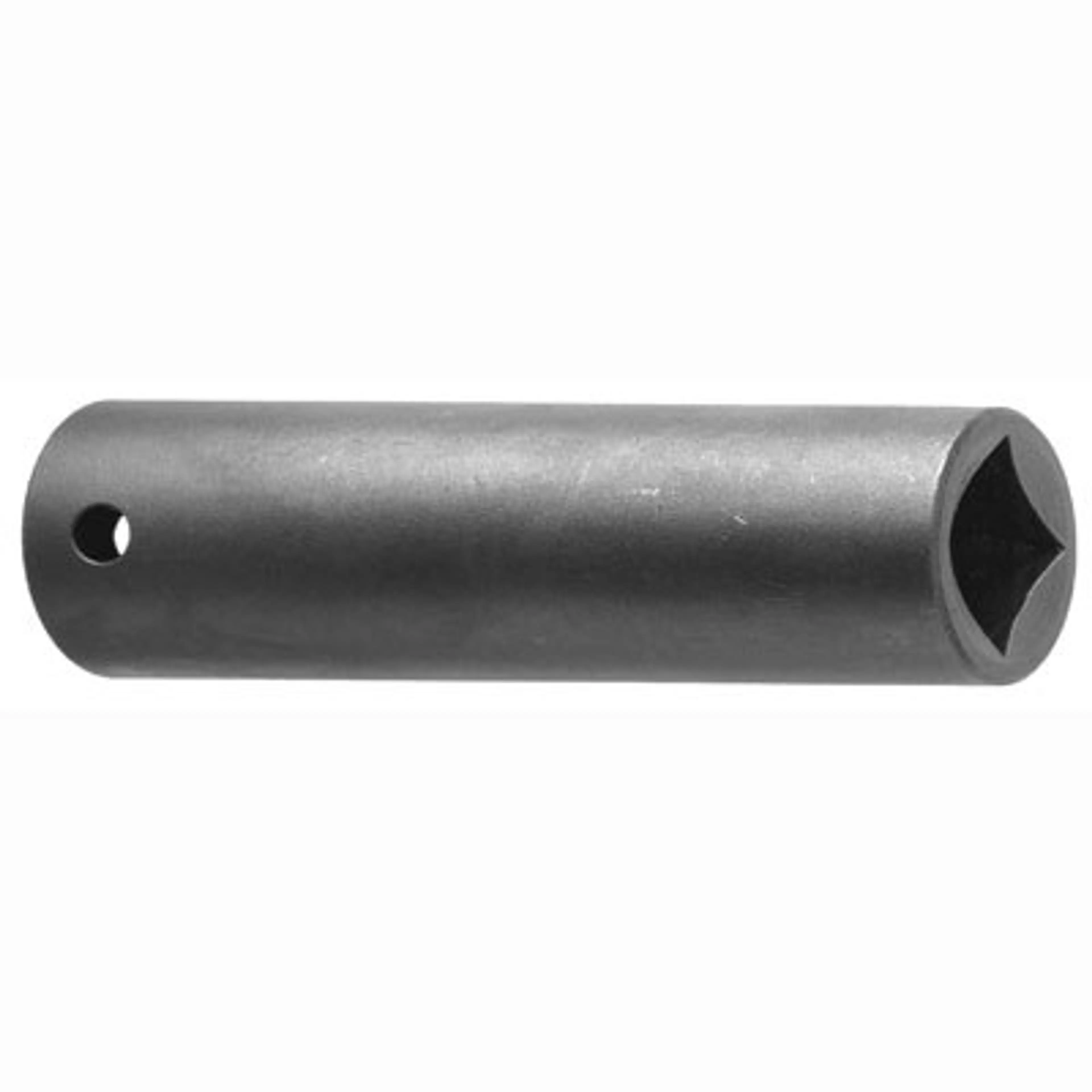 5812 | 1/2'' Sq. Extra Long Impact Socket, 3/8'', single square, SAE, for square nuts