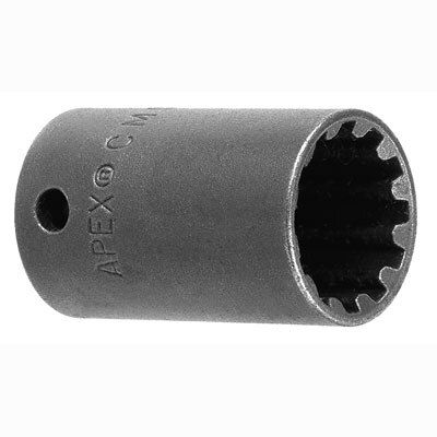 CMS-5422 | 1/2'' Sq. Long Impact Socket, 11/16'', #22 spline image 1