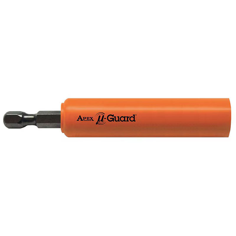 UG-M-835 | 3/8 standard, u-guard bit holders, square type, bit holder and cover, #3/8, 2 3/4 in image 1