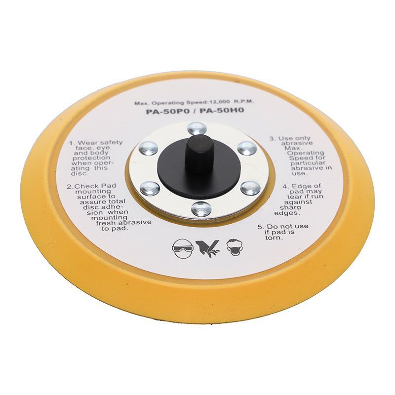 4112 6104 00 | 6 inch Vinchyl No Hole Pads image 1