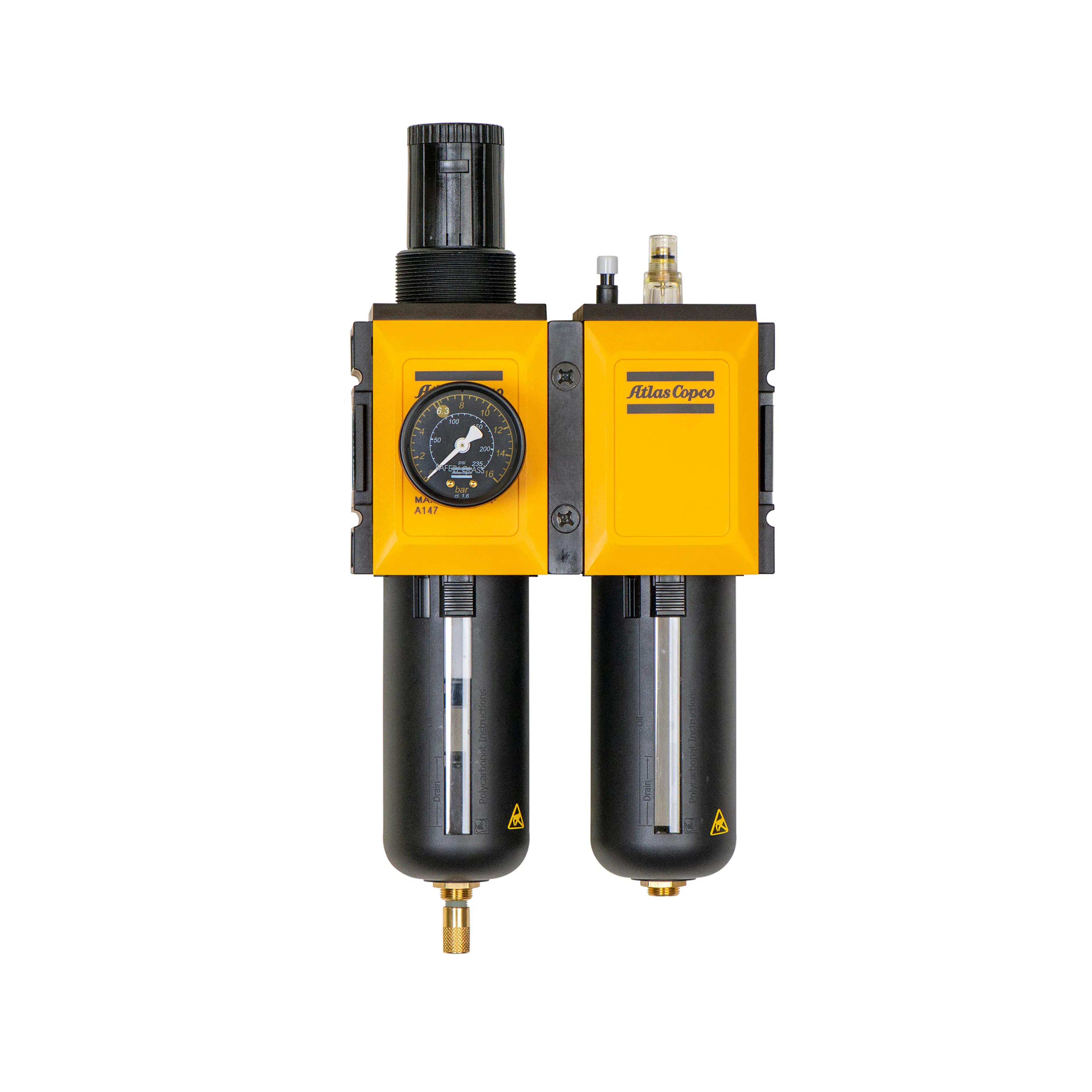 9093 0075 81 | Air Preparation Units, Semi/automatic Relieving Option, 244 CFM
