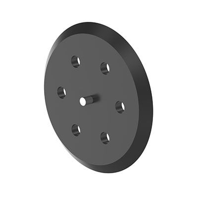 4112 6106 04 | 5 inch Velcro 5 Hole Pads image 1