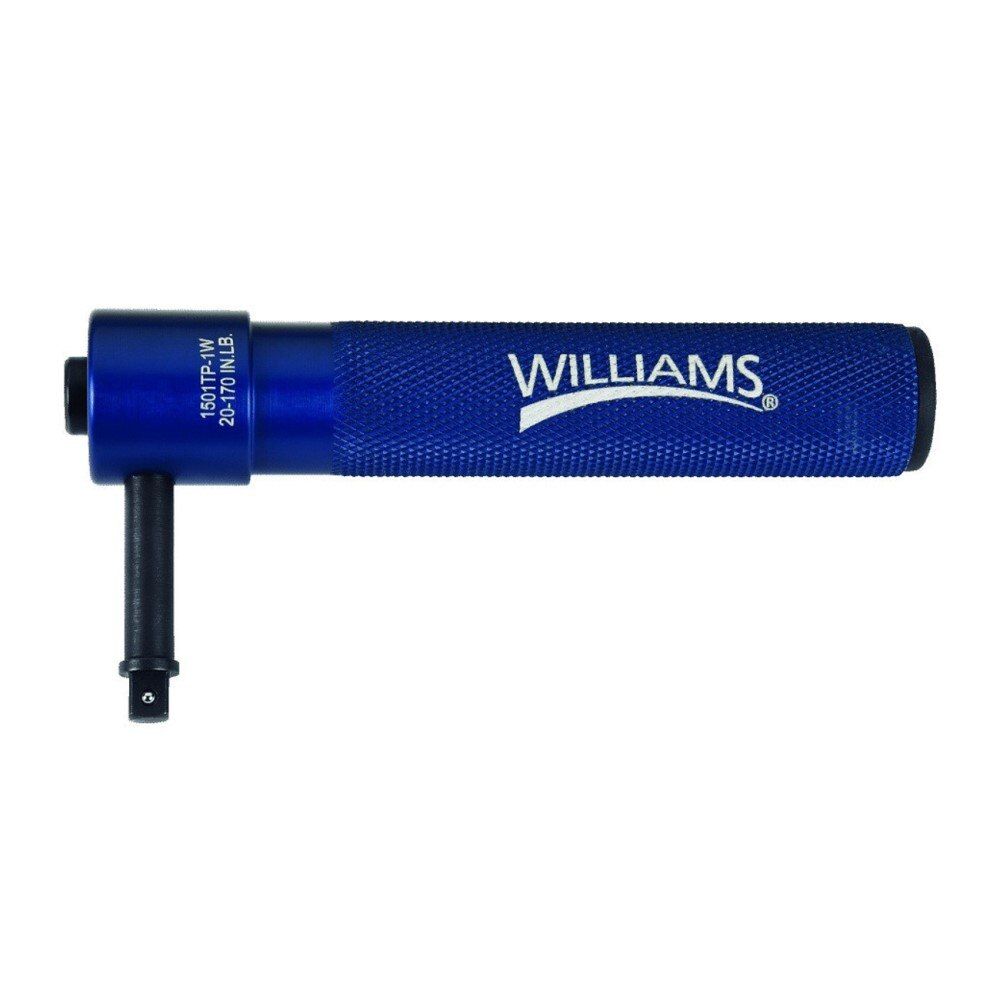 1501TP-1W | 1/4'' Dr. 20 - 170 In Lbs / 2.2 - 19.2 Nm Williams Torky Preset Torque Wrench - 1501TP-1W image 1