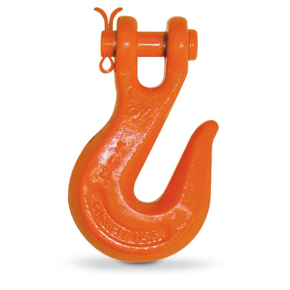M808A | HOOK CLEVIS GRAB 1/2 G80 10/B X'' image 1