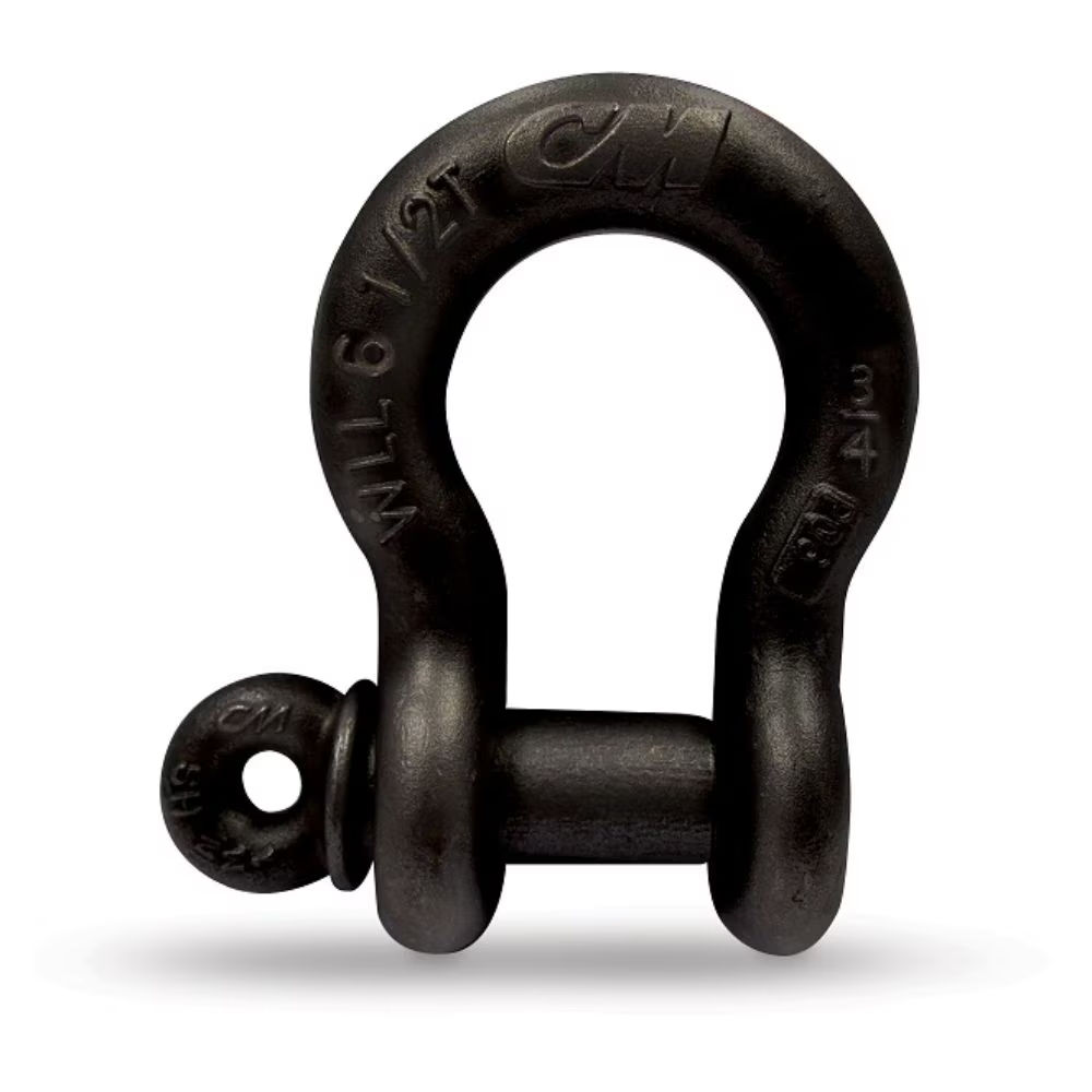M652B | SHACKLE ANCHOR-SP 3/4 THE-BLK 6-1/2T'' image 1