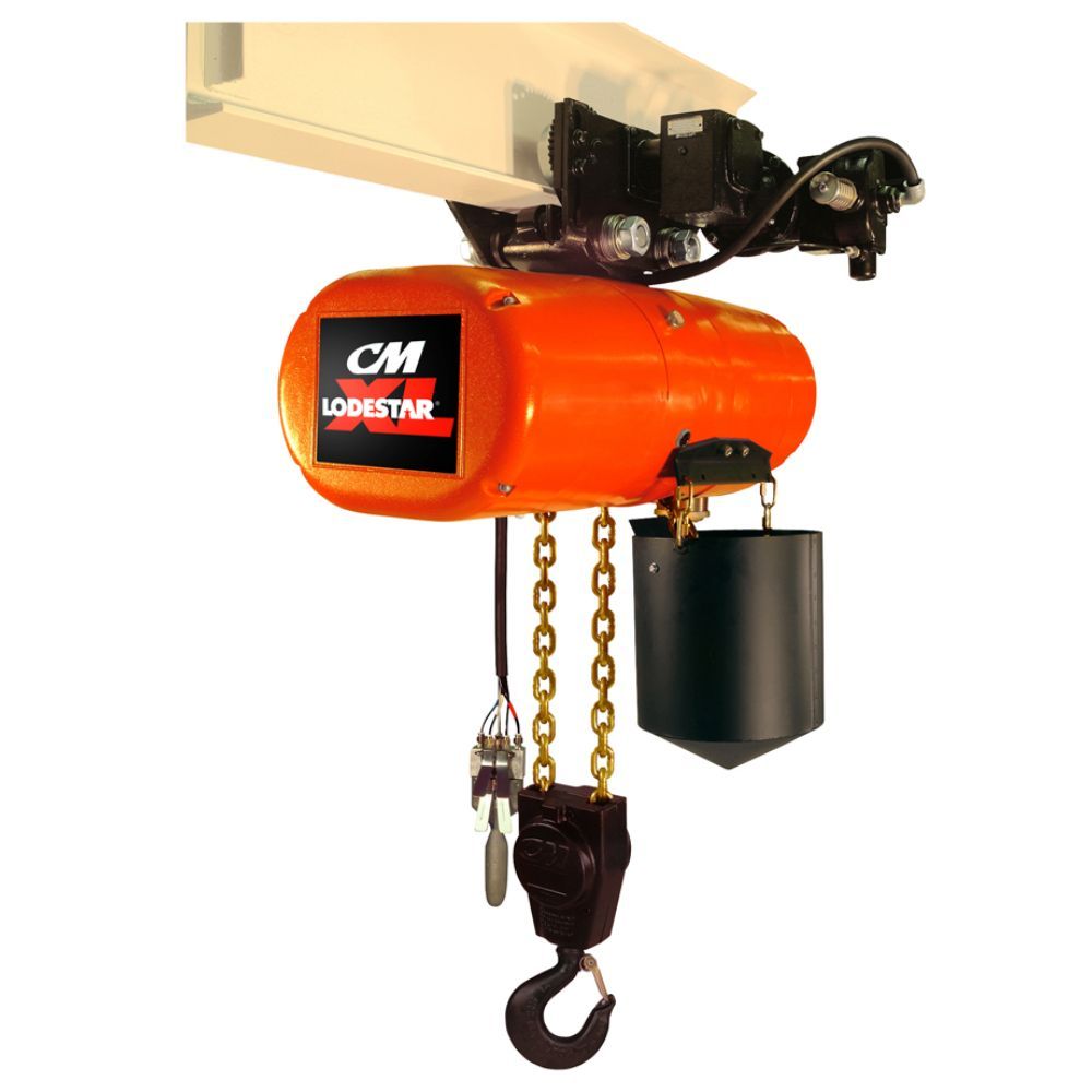 5340H | Air Chain Hoist, 2 Ton, 10' Lift, 0-31 FPM, Hook Suspension image 1