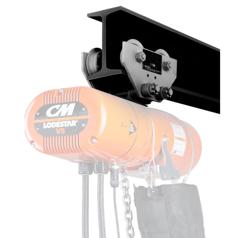 3569 | Trolley for Lodestar, 2 Ton, Plain/Push, For Lodestar Models R-RR image 1