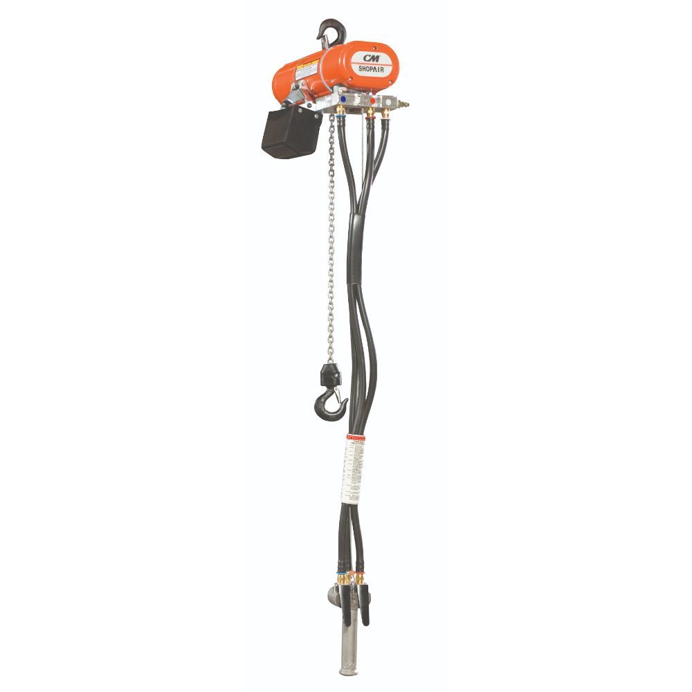 2178 | Air Chain Hoist, 250 lbs., 10' lift, 0-31 FPM image 1