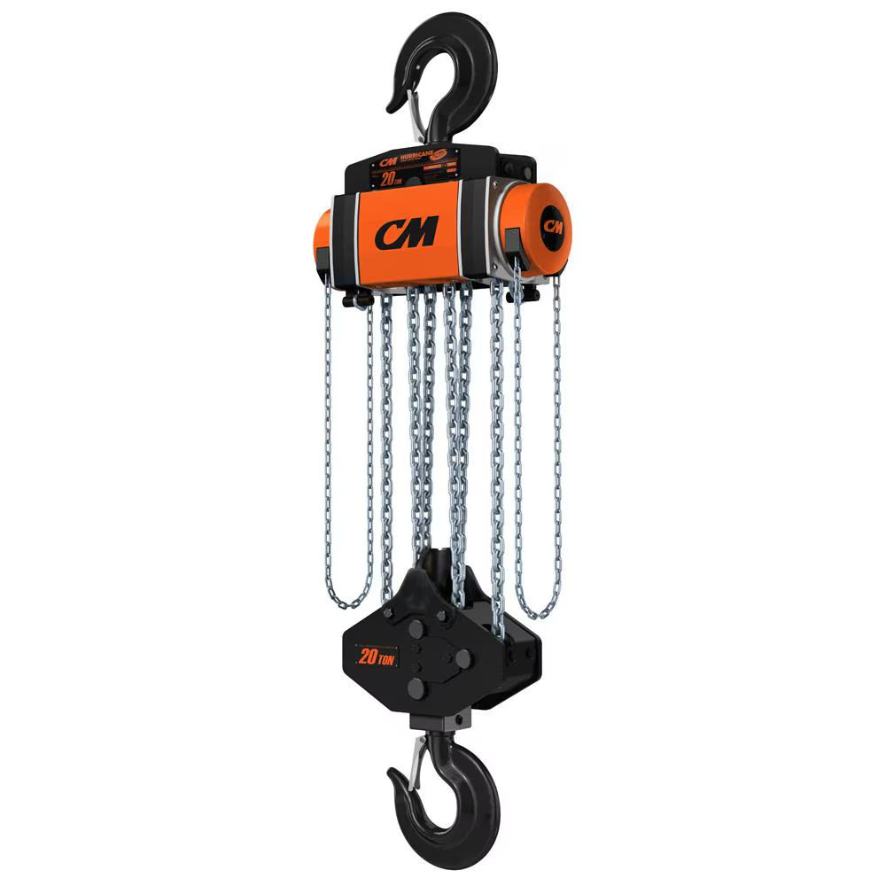 HU20000H10 | Hurricane 360 Hand Chain Hoist, 20T, 10' Lift image 1
