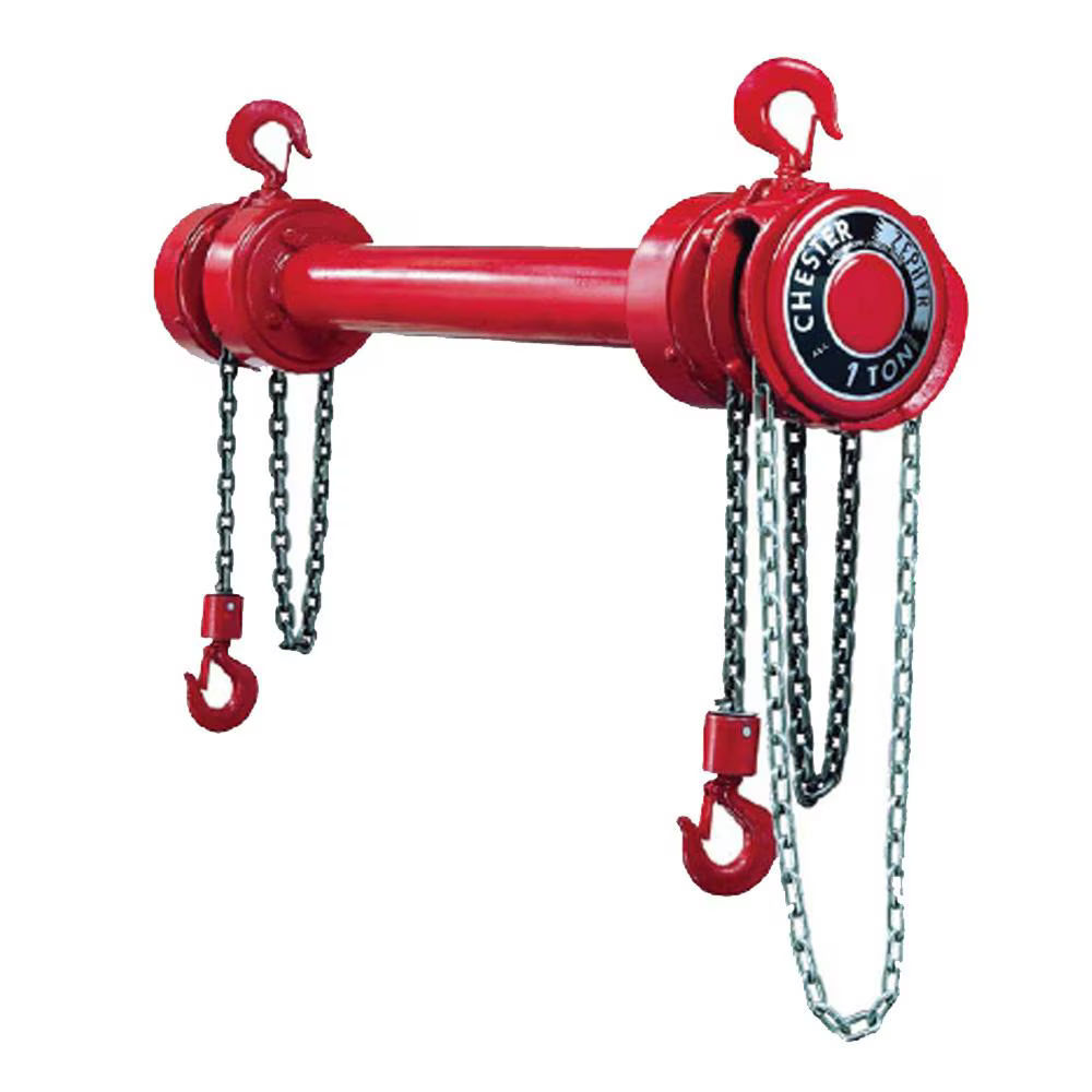 133-0300 | Zephyr Steel Twin Hook Hoist, 3T, 8' Lift image 1