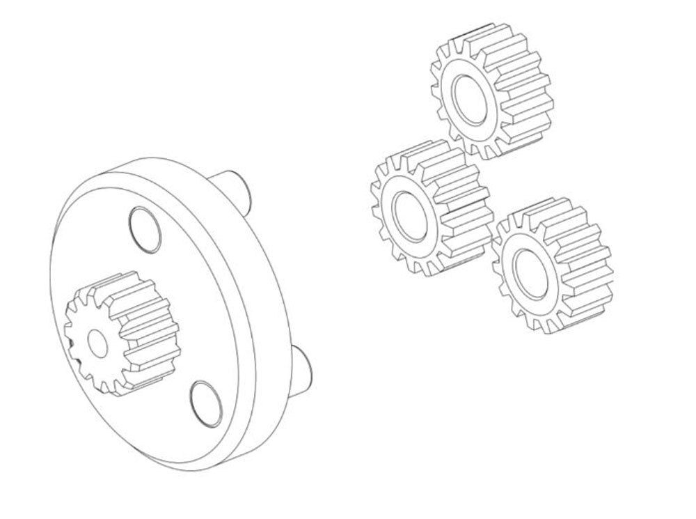 6154501785 | Planetary gear image 1
