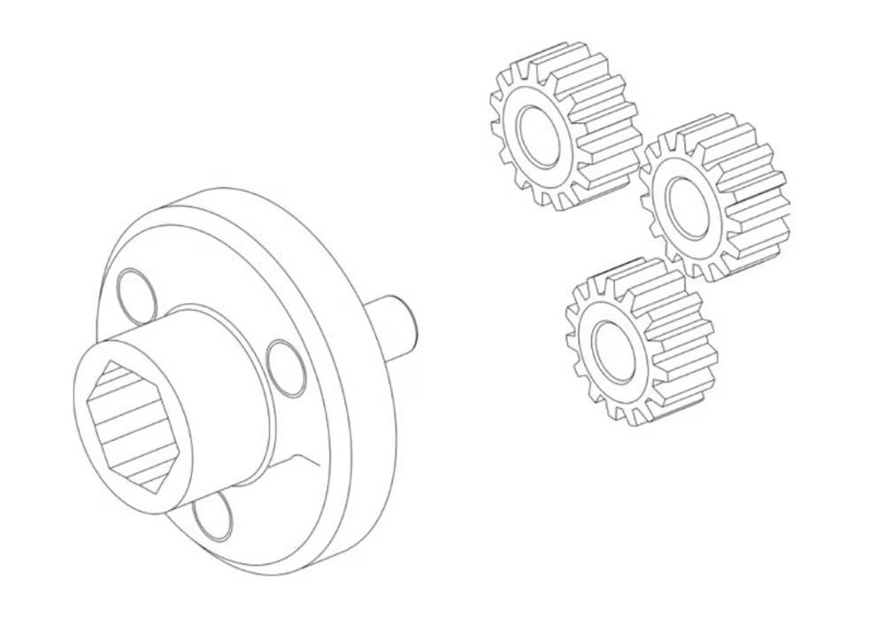 6154501805 | Planetary gear image 1