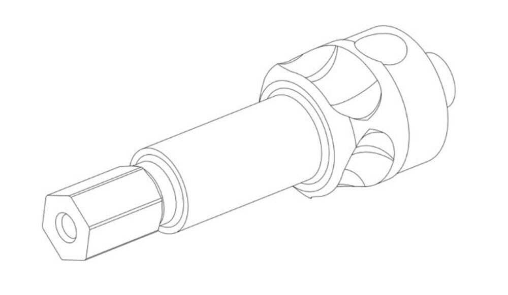 6154502075 | Clutch spindle image 1