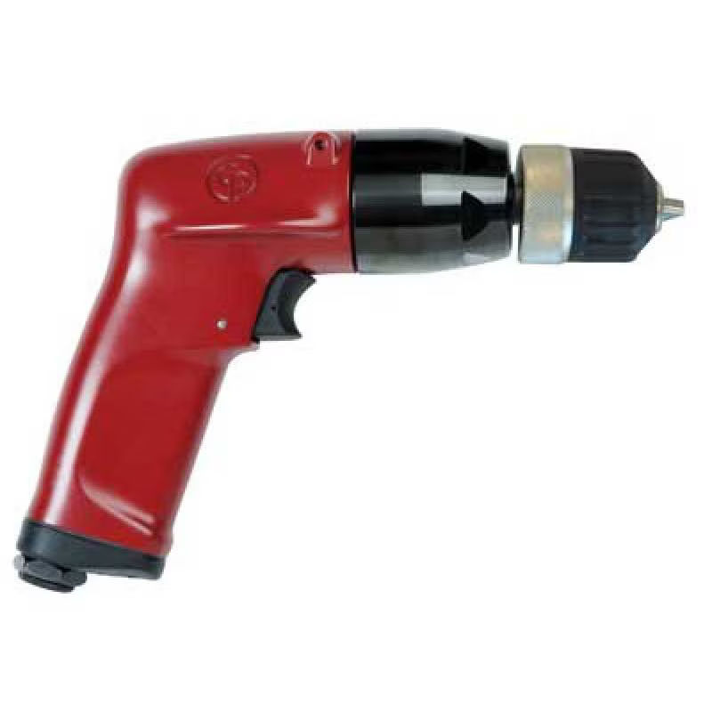 6151580140 | CP1117P26-KL | 3/8 in. Pneumatic Air Drill, keyless, 1 hp, 2600 rpm, 4.7 ft lb stall image 1