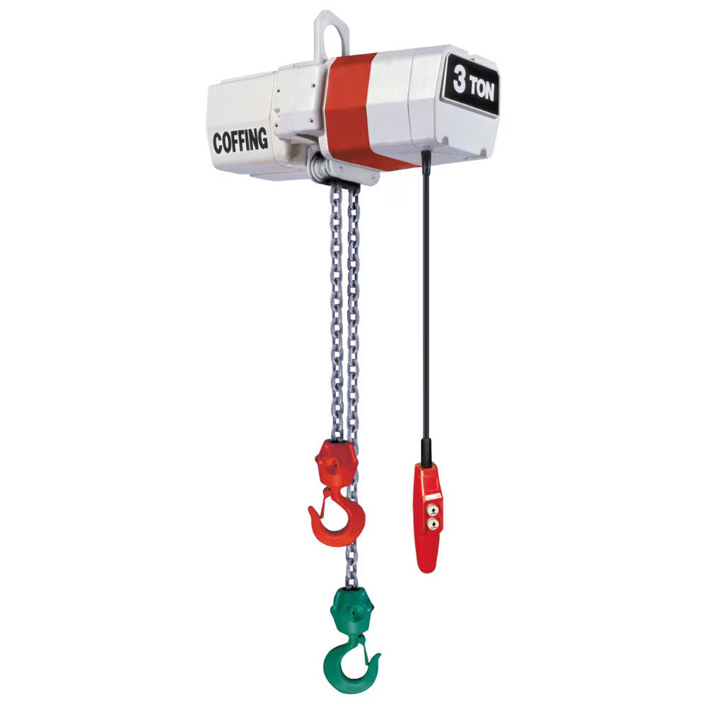 EC1016TH | Electric Chain Hoist, 1/2 Ton, 15' Lift Stroke, 16 FPM, 230/460-3-60 image 1