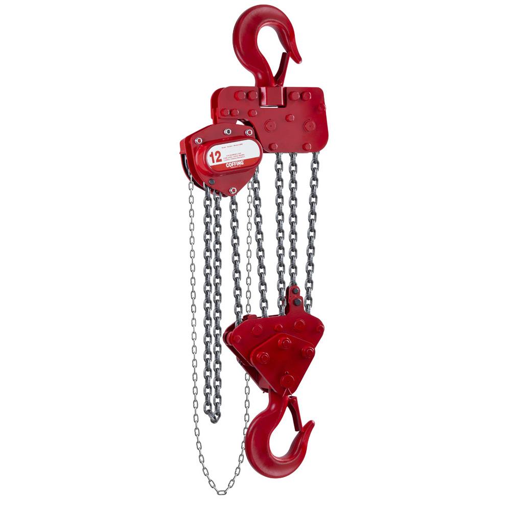 08944WC | LHH Hand Chain Hoist, 12T, Less Chain image 1