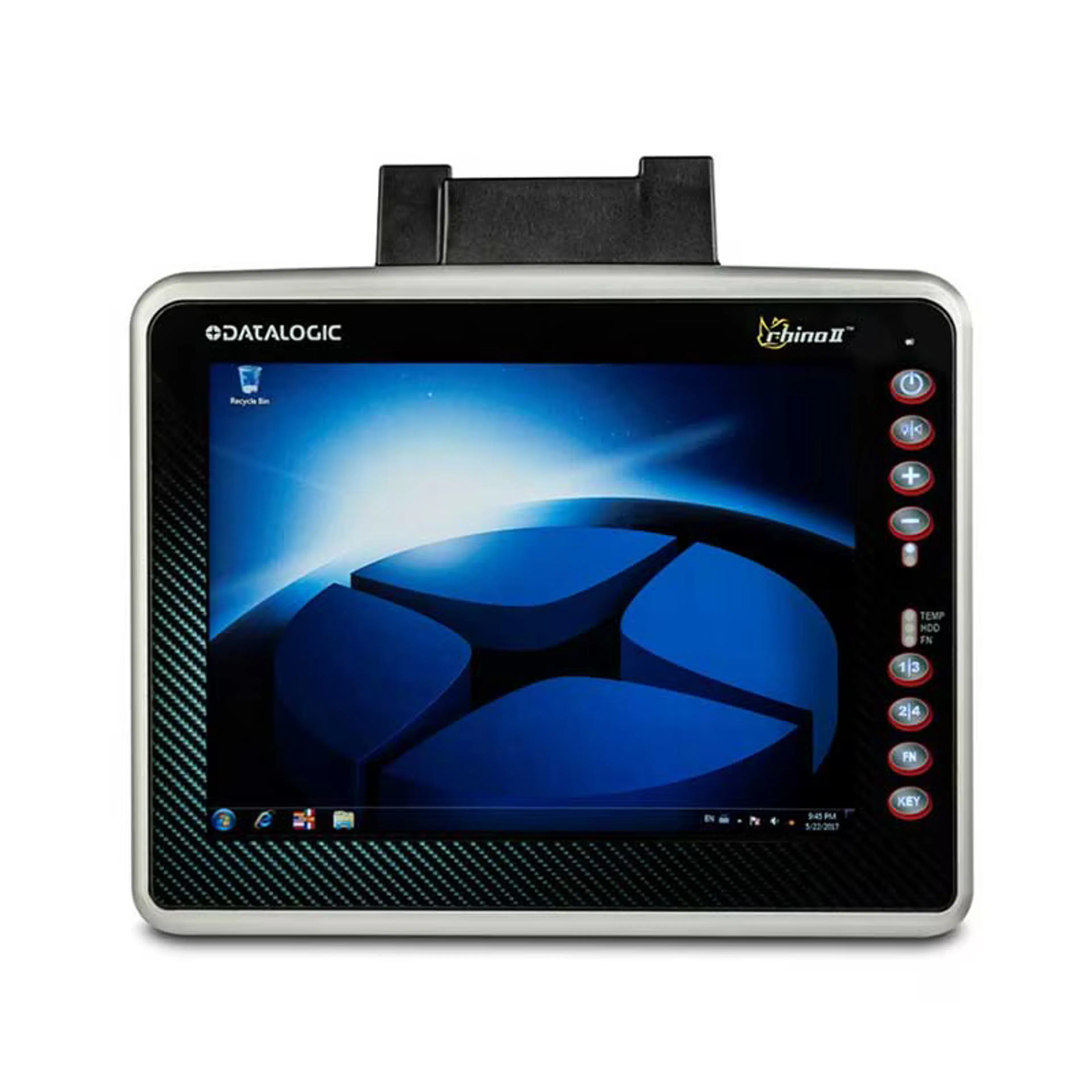 943200001 | 10 in. Vehicle Mount Computer with Heater for Cold Storage - 24-48VDC,WEC7 Quad Core/1.0Ghz processor, 1GB RAM, 16GB SD Flash