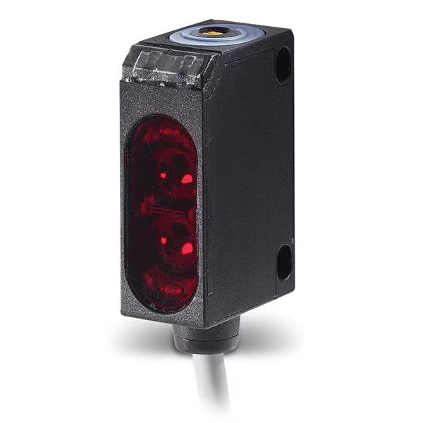 950701020 | S41-2-D-P | Fixed focus Miniature Basic Photoelectric Sensor, PNP, 2m cable image 1