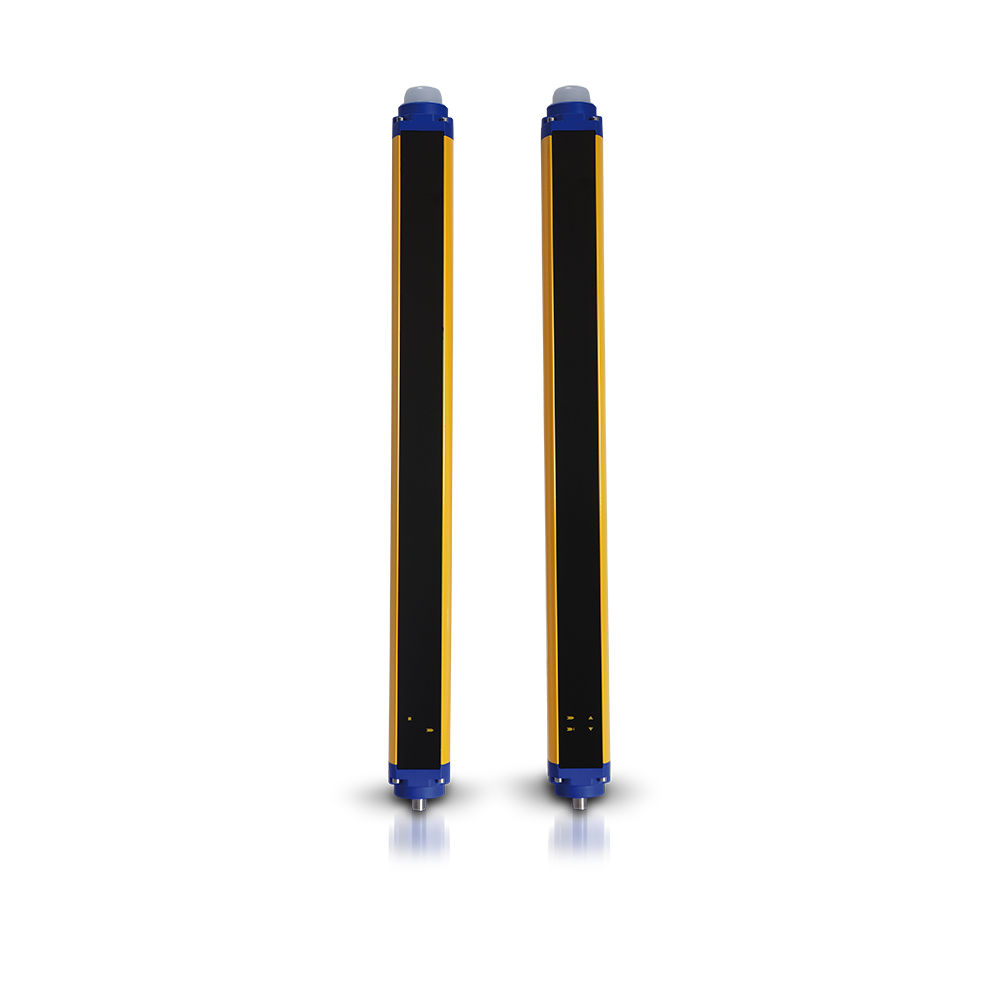 957851340 | SG2-B4-090-OO-W-C | SG BODY BIG MUTING safety multiple beam type 2 4 beams h=900mm edm man/auto muting coded image 1