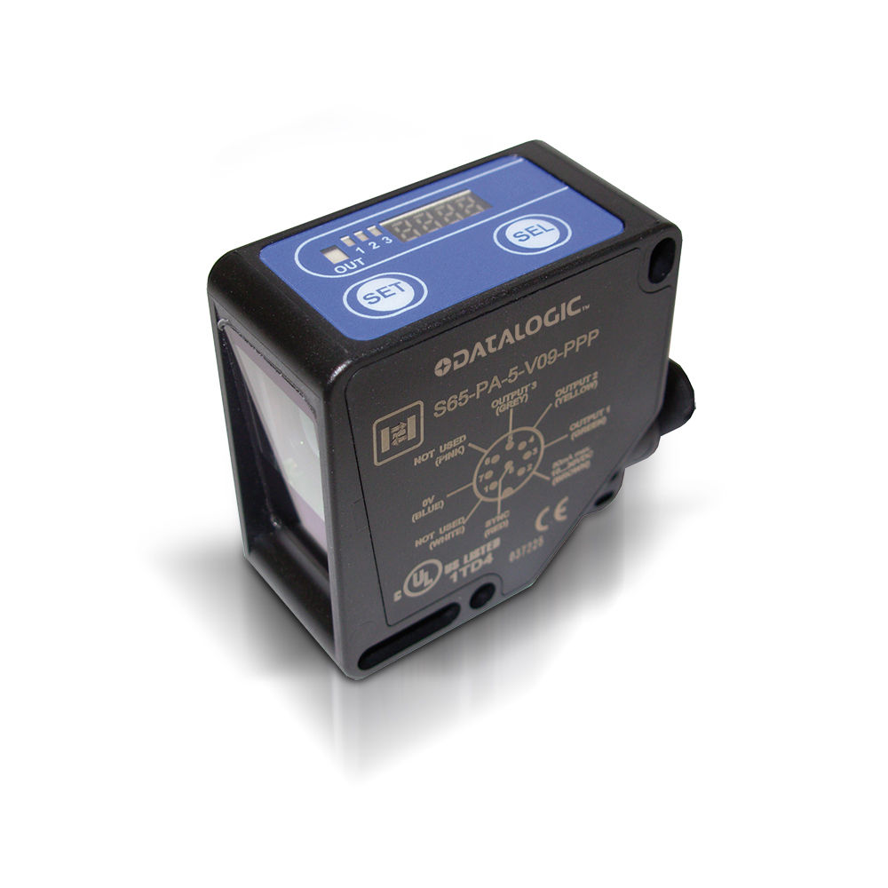 956251020 | S65-PA-5-V09-PPP | Color Sensor, 335us response, PNP, M12 8-pole Connector image 1