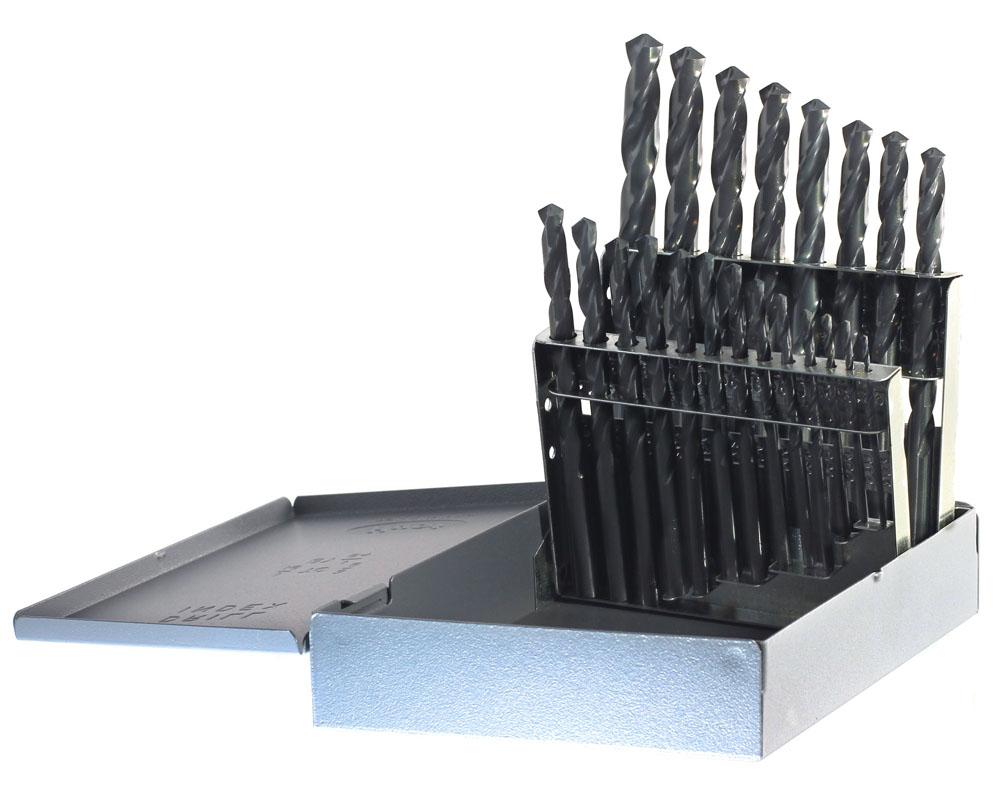 200A21V | 21PC DRILL SET 1/16-1/4 BY 64ths 9/32-1/2 BY 32nd image 1